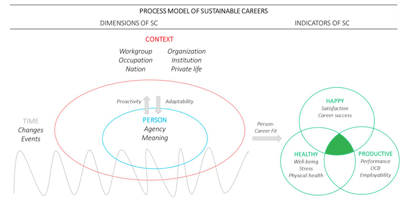 Process model of sustainable careers